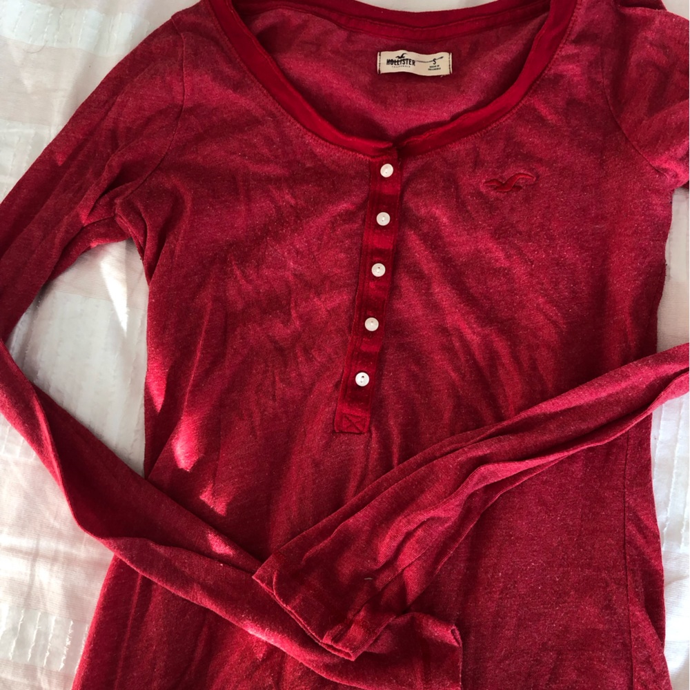 Red long sleeve: super soft